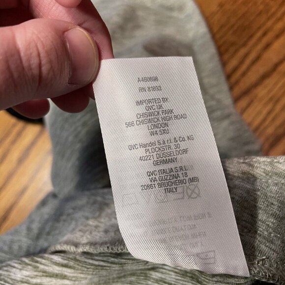 Susan Graver Weekend Women 4X Rustic Olive Heather Jersey Knit Leggings NWOT - Picture 9 of 9